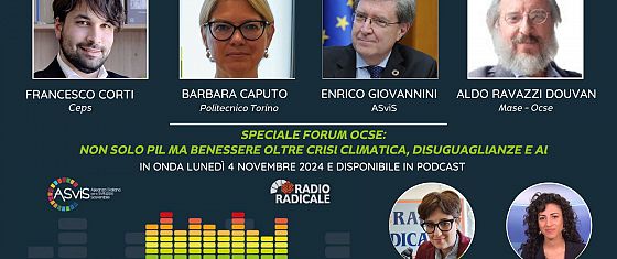 Speciale Forum Ocse: non solo Pil ma benessere oltre crisi climatica, disuguaglianze e Ai