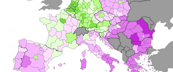 Gli Stati dell’Ue più competitivi hanno minori diseguaglianze tra regioni