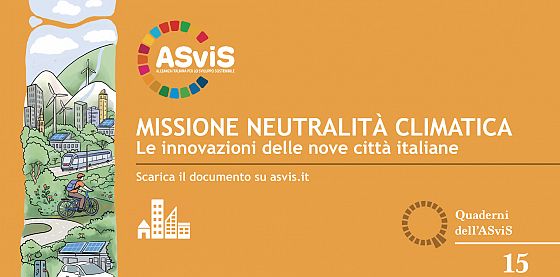 Il 30 settembre la presentazione del Quaderno ASviS sulle città climaticamente neutre