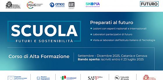 Nasce la Scuola “Futuri e Sostenibilità”: i giovani si preparano al cambiamento