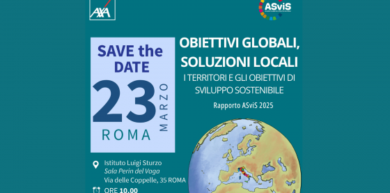 Il 23 marzo a Roma la seconda tappa degli incontri dedicati al Rapporto Territori 