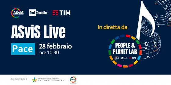 Il 28 febbraio l'ASviS Live da Sanremo dedicato alla 