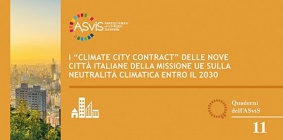In un Quaderno ASviS il percorso delle città italiane per la neutralità climatica