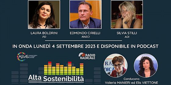 Speciale SDG summit: Boldrini, Cirielli e Stilli su Italia, cooperazione e Aps