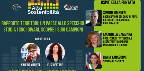 Rapporto Territori 2025: un Paese allo specchio studia i suoi divari, scopre i suoi campioni