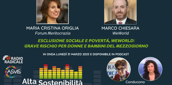 Esclusione sociale e povertà, WeWorld: 