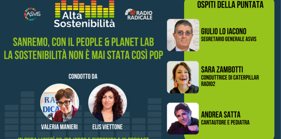 Sanremo, con il People & Planet Lab la sostenibilità non è mai stata così pop