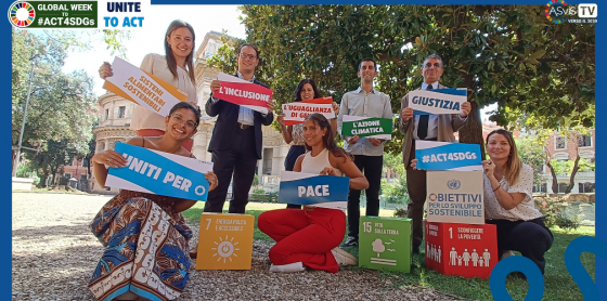 La mobilitazione della rete ASviS per la Global week to #act4SDGs