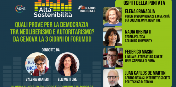 Quali prove per la democrazia tra neoliberalismo e autoritarismo? Da Genova la 3 giorni di ForumDD