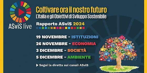 Quattro appuntamenti per discutere il Rapporto ASviS 2024: mettili in agenda! 