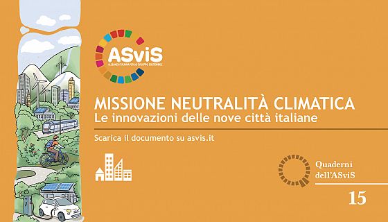 Il 30 settembre la presentazione del Quaderno ASviS sulle città climaticamente neutre