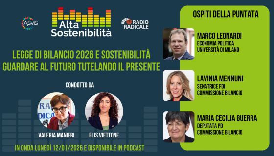 Legge di Bilancio 2026 e sostenibilità, guardare al futuro tutelando il presente