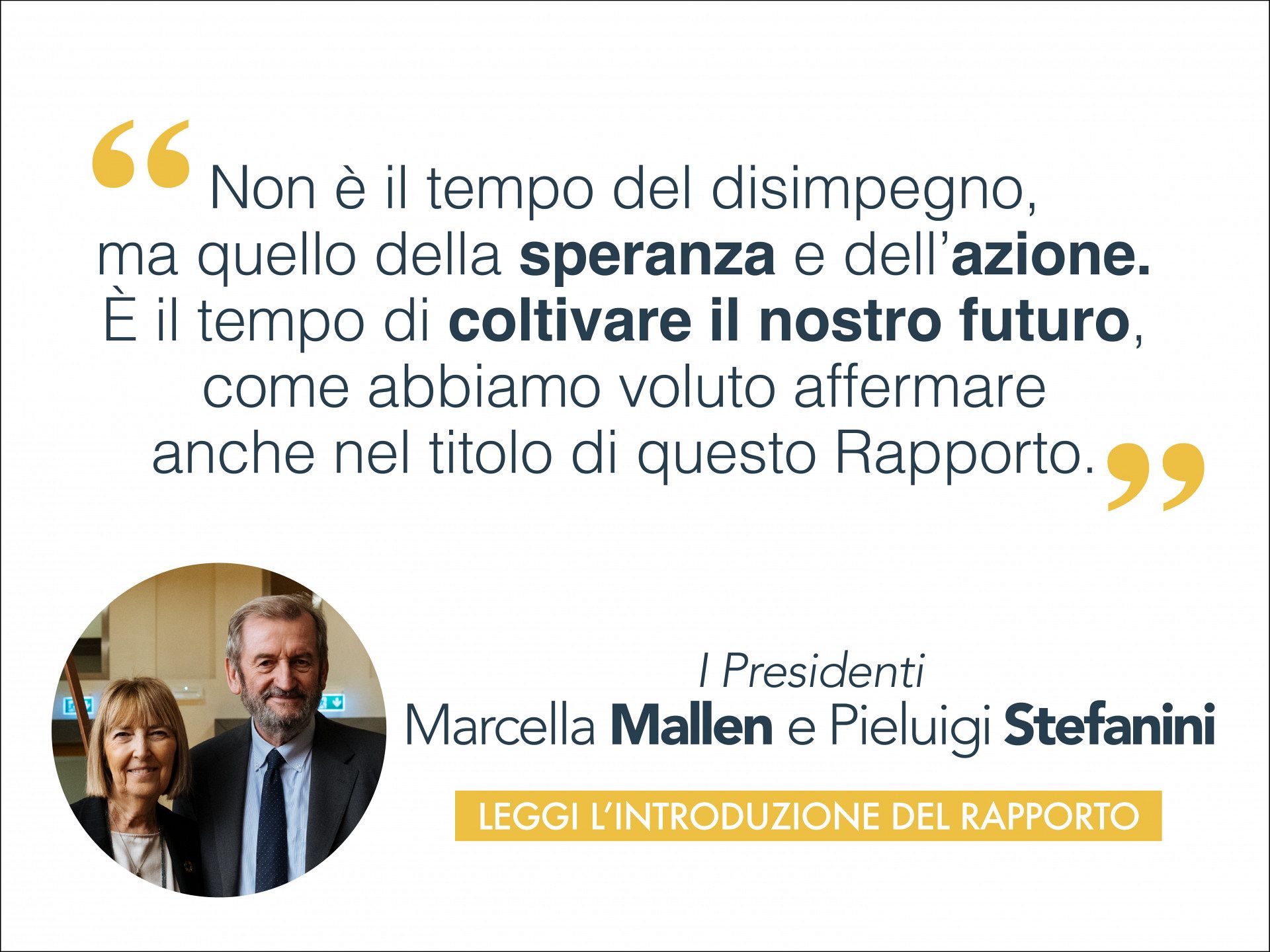 Citazione Presidenti Rapporto ASviS 2024