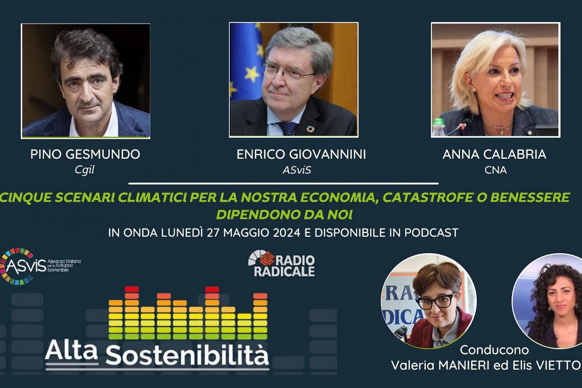 Cinque scenari climatici per la nostra economia, catastrofe o benessere dipendono da noi