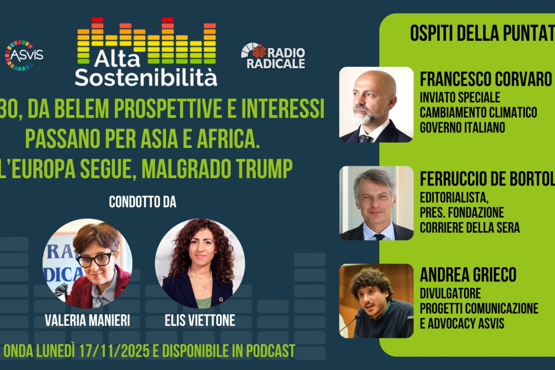 Cop 30, da Belem prospettive e interessi passano per Asia e Africa. L’Europa segue, malgrado Trump