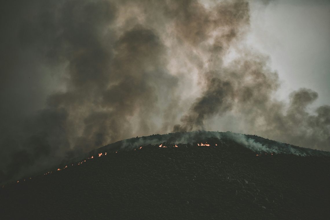 Incendi: nel 2023 rilasciate più di seimila megatonnellate di anidride carbonica