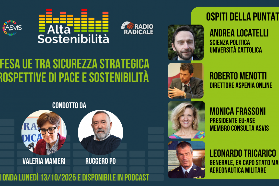 Difesa europea, tra sicurezza strategica, prospettive di pace e sostenibilità