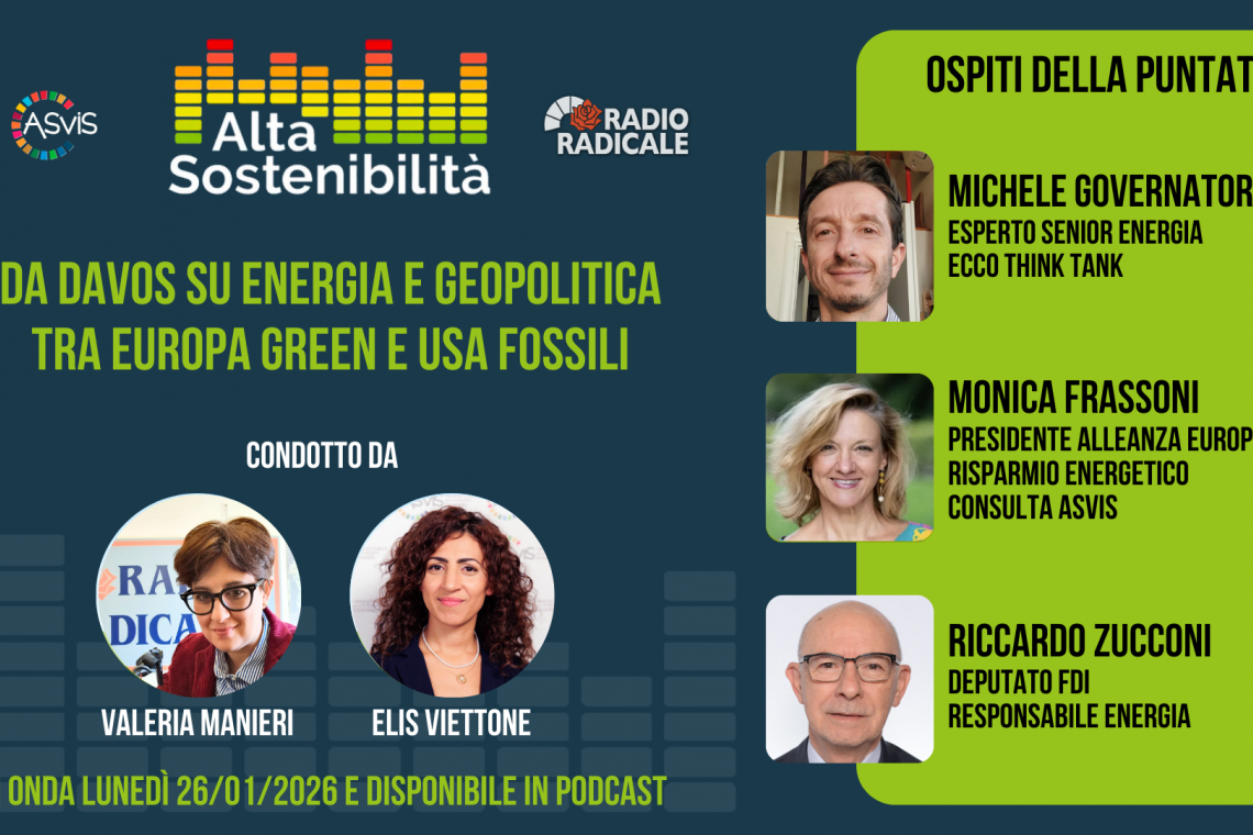 Da Davos su energia e geopolitica. Tra Europa green e Usa fossili