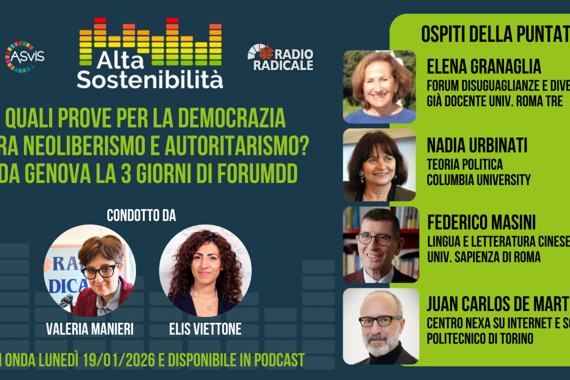 Quali prove per la democrazia tra neoliberalismo e autoritarismo? Da Genova la 3 giorni di ForumDD