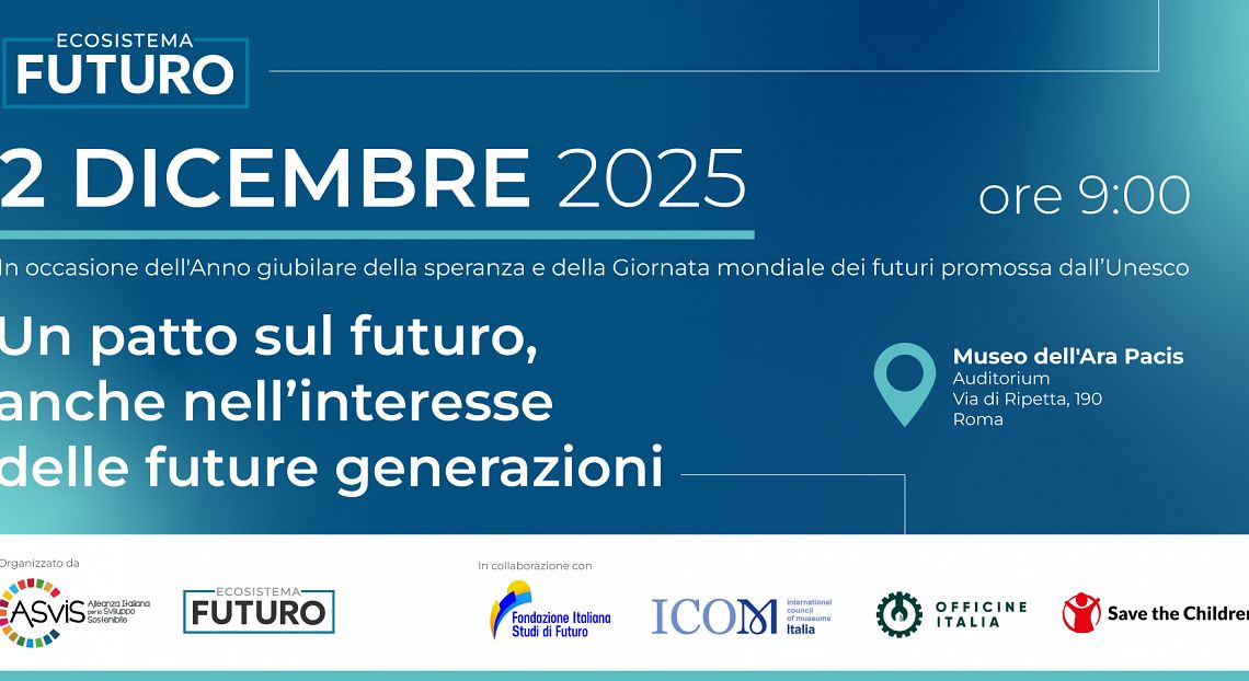Il 2 dicembre arriva il Future Day, l'evento ASviS sui futuri possibili