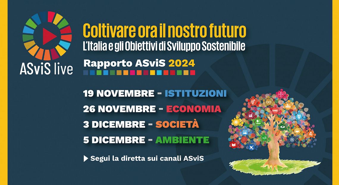 Quattro appuntamenti per discutere il Rapporto ASviS 2024: mettili in agenda! 