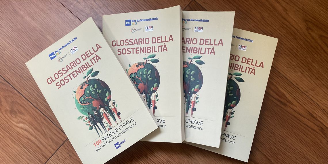 Il Glossario della sostenibilità su RaiPlay, ora anche in libreria