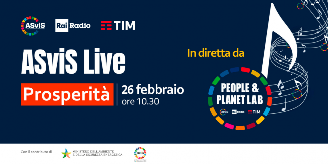  Il 26 febbraio l'ASviS Live da Sanremo dedicato a 