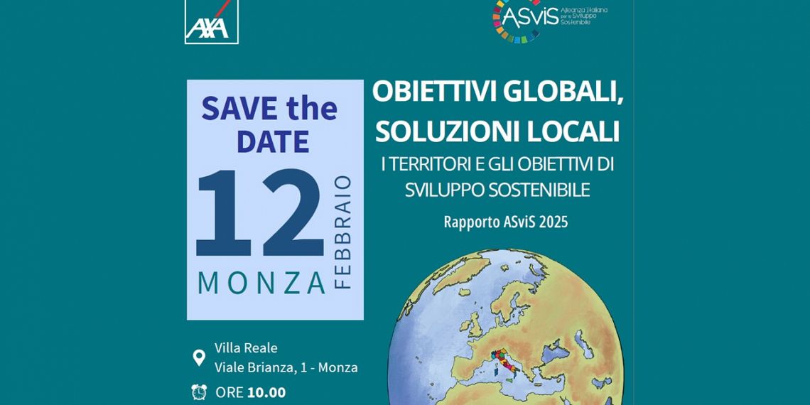 Il 12 febbraio a Monza parte il ciclo di incontri sul Rapporto Territori ASviS 