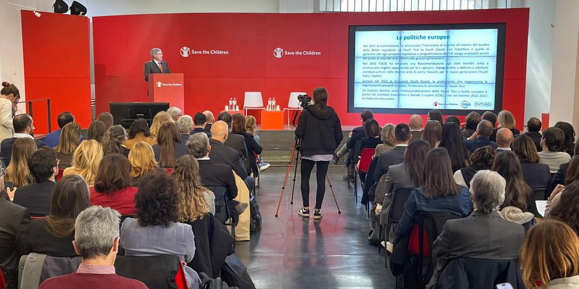 Evento ASviS-Save The Children: “Il muro davanti ai giovani va smontato mattone per mattone”
