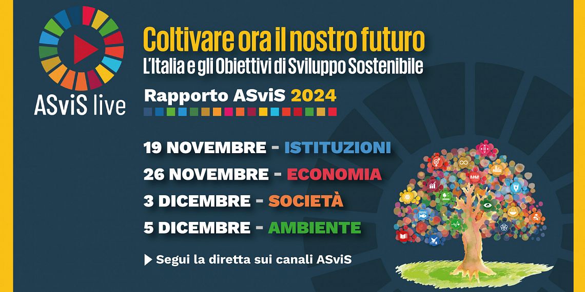 Quattro appuntamenti per discutere il Rapporto ASviS 2024: mettili in agenda!