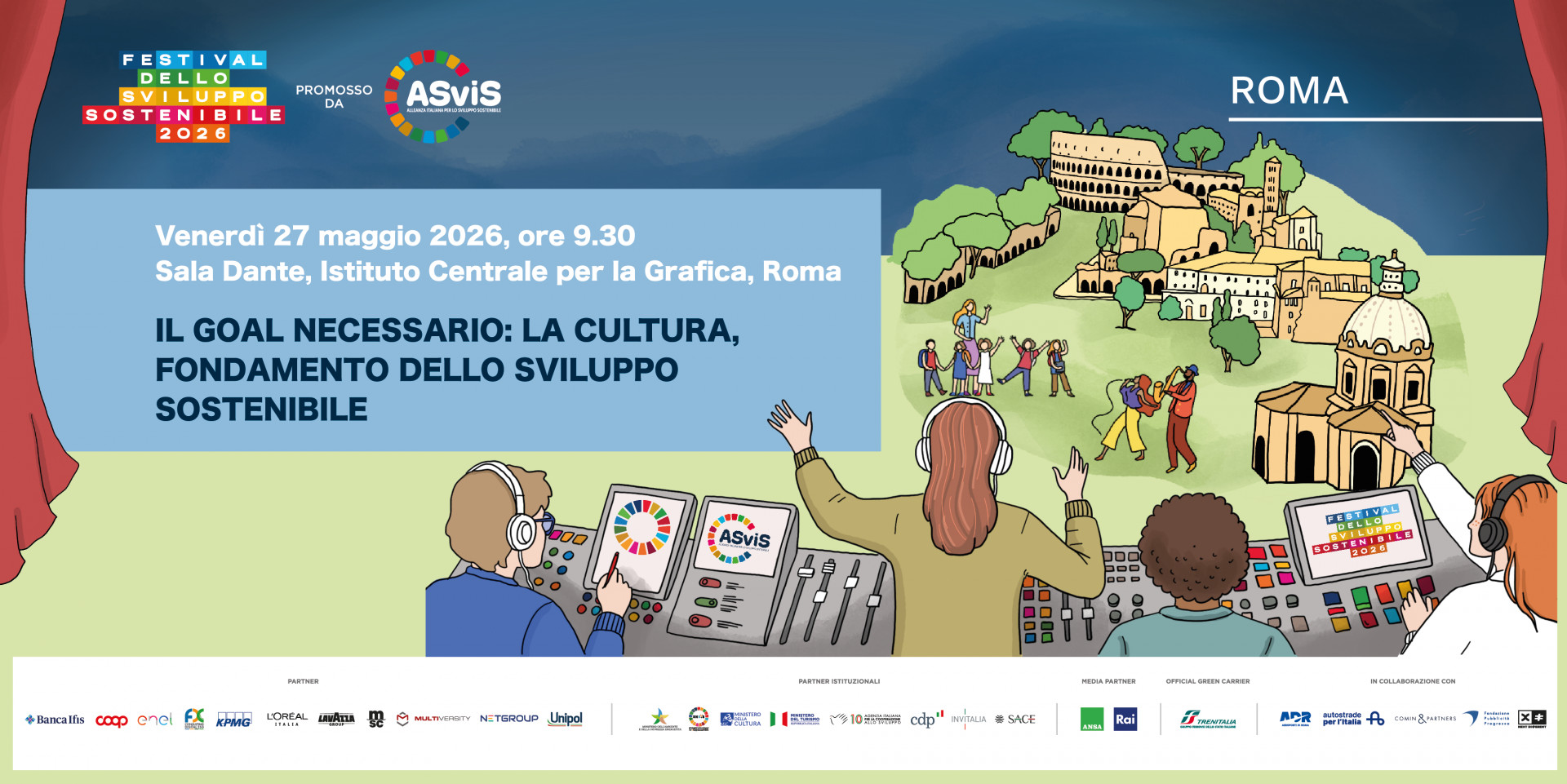 IL 27 MAGGIO ALLE 9:30 segui l'evento ASviS 