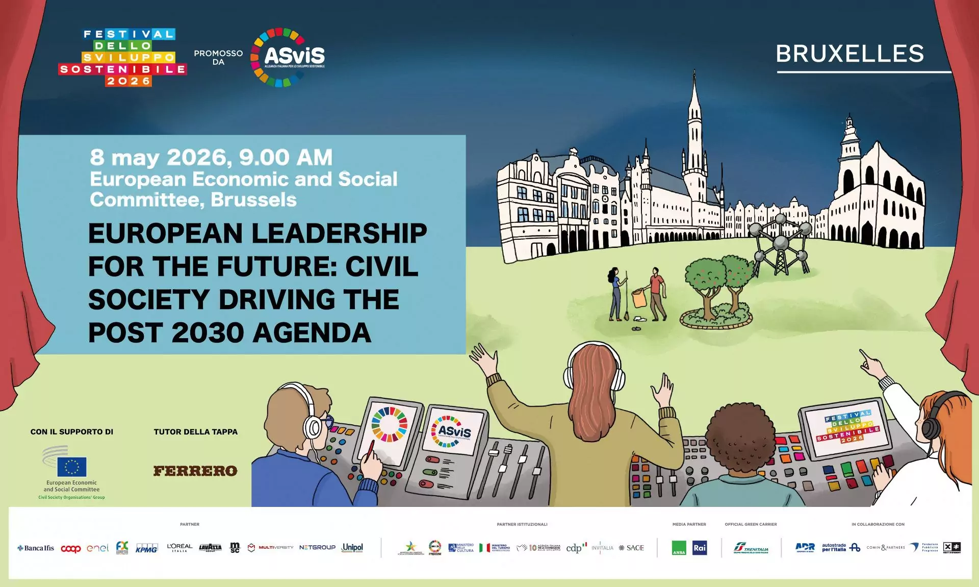 DOMANI ALLE 9:00 l'evento sul futuro dell'Europa
