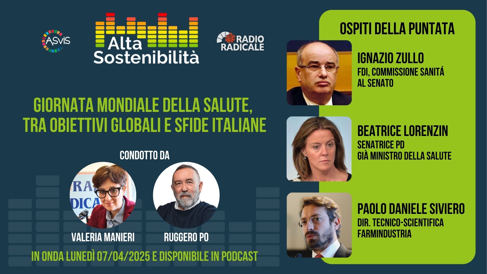 Giornata mondiale della salute, tra obiettivi globali e sfide italiane