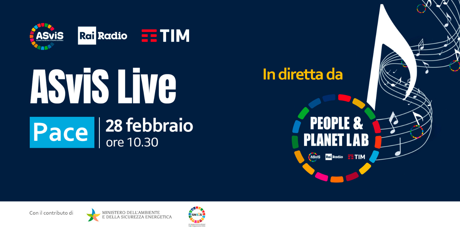 DOMANI ALLE 10.30 segui in diretta l'ASviS Live da Sanremo dedicato alla 
