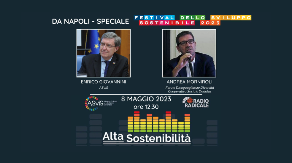 Cinque tappe in diverse città: al via da Napoli il settimo Festival dello Sviluppo Sostenibile