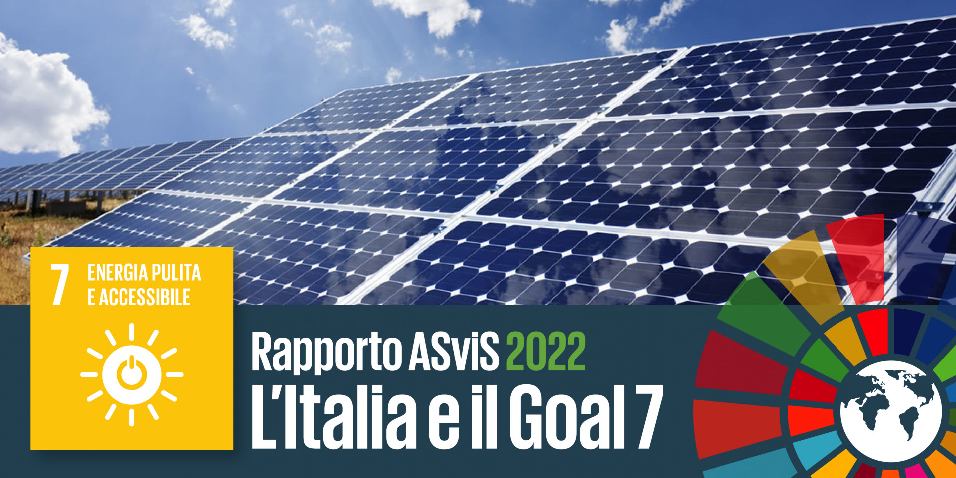 L’Italia e il Goal 7: rinnovabili in miglioramento