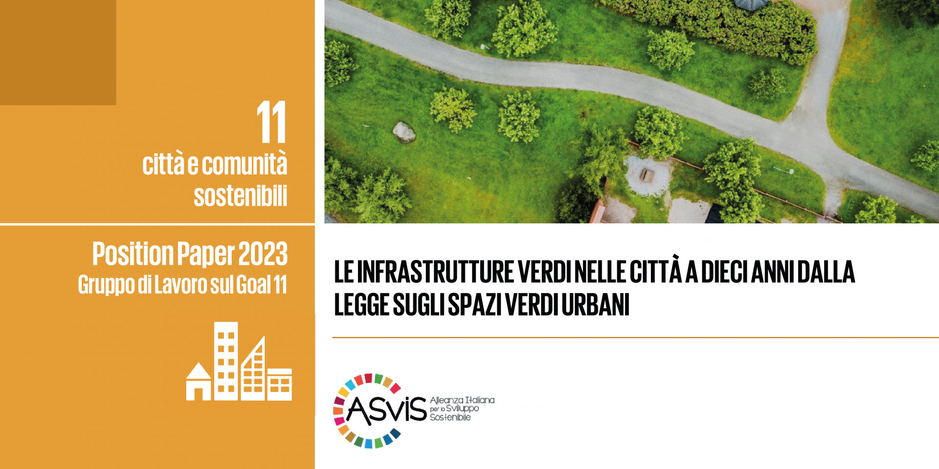 Il Position paper dell’ASviS a dieci anni dalla legge sul verde urbano